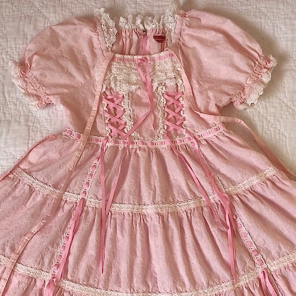 Reserved - Hawase Doll OP DRESS PINK from "Kamikaze Girls" - Picture 2 of 12